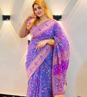 HS-4301 Half Silk Sharee