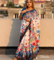 CS-2515 Soft Silk Sharee