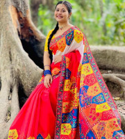 CS-2505 Soft Silk Sharee